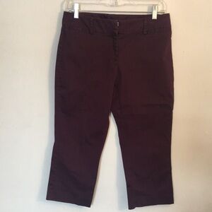 New York & Company Plum Capris: Size 4